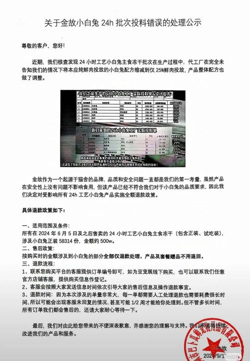 知名宠物食品代工厂以次充好,邓峰名下品牌金故受影响